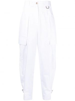 Карго панталони Semicouture бяло