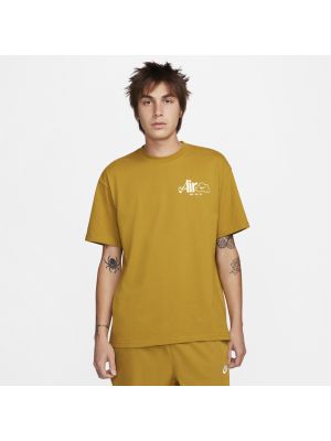 T-shirt aus baumwoll Nike braun