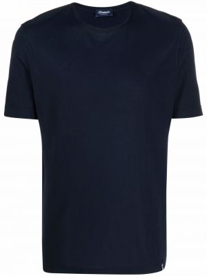 Tričko s kulatým výstřihem Drumohr modré