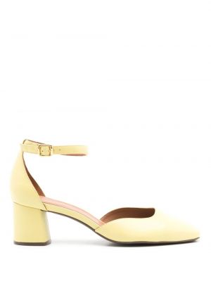 Kožené sandále Sarah Chofakian žltá