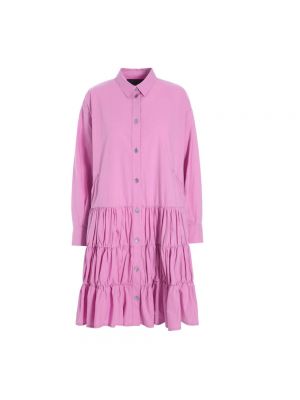 Kleid mit rüschen Bitte Kai Rand pink