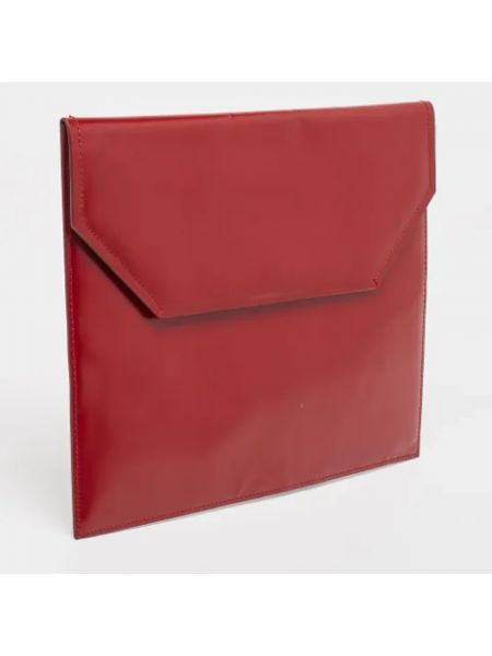 Bolso clutch de cuero Bally Pre-owned rojo