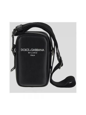 Bolso cruzado de cuero Dolce & Gabbana