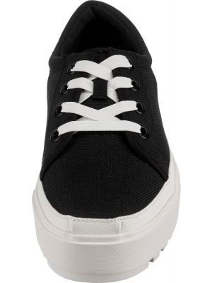 Csipkés fűzős sneakers Toms fekete