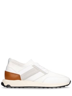 Sneakers i mocka Tod's vit