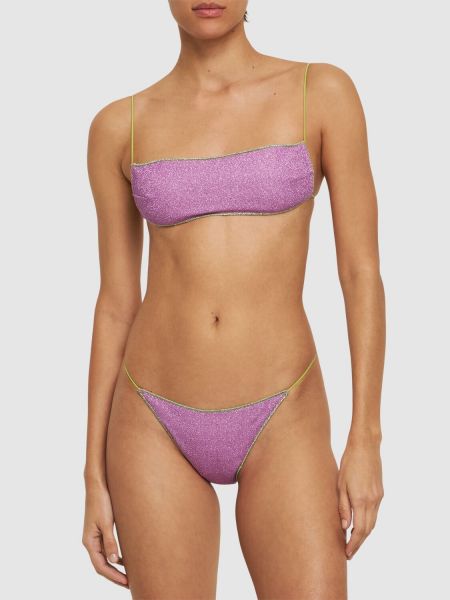 Bikinis Oséree Swimwear violetinė