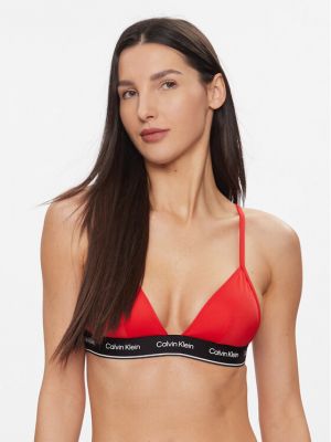 Бански Calvin Klein Swimwear червено