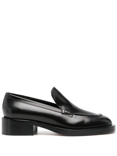 Læder loafers Durazzi Milano sort