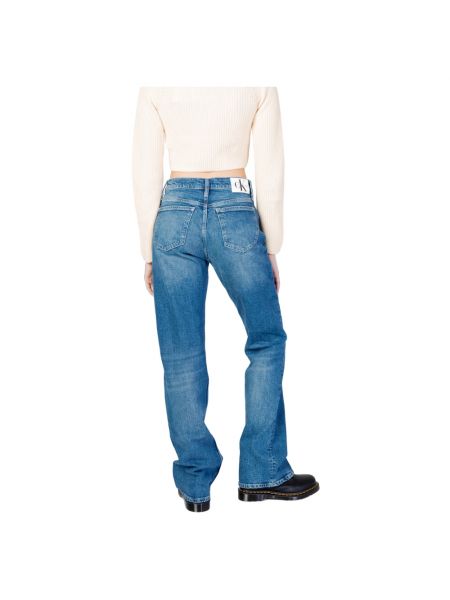 Vaqueros rectos bootcut Calvin Klein Jeans azul