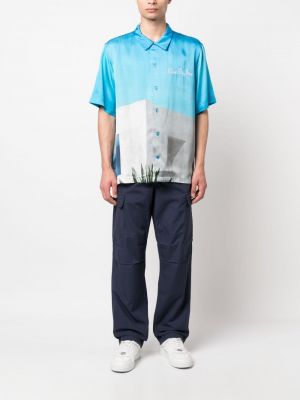„cargo“ stiliaus kelnės su kišenėmis Carhartt Wip mėlyna