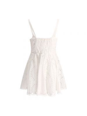 Mini vestido de algodón Charo Ruiz Ibiza blanco