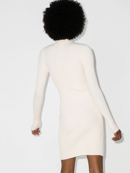 Sukienka mini dopasowana Wolford biała
