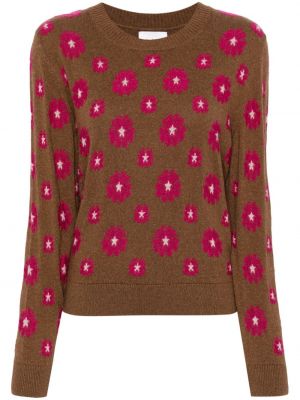 Džemper s cvjetnim printom s okruglim izrezom Barrie