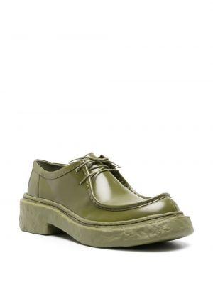 Iš natūralios odos derby batai Camperlab žalia