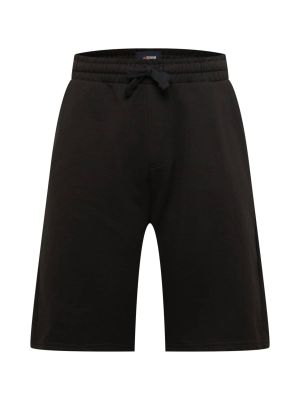 Спортни панталони на точки Denim Project черно