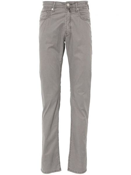 Pantalon chino slim Incotex gris