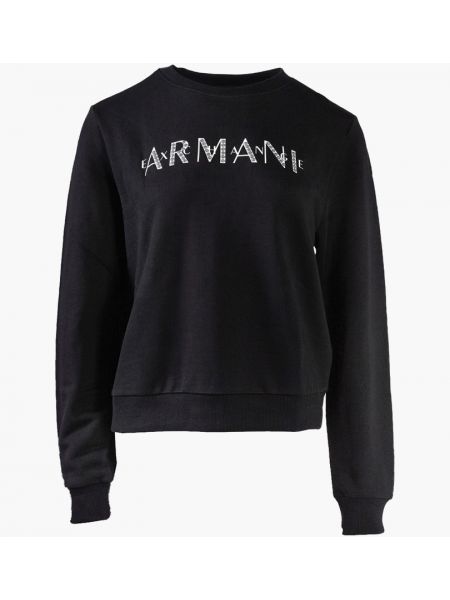 Чорний світшот Armani Exchange