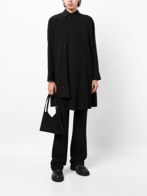 Asimetrisks krekls Yohji Yamamoto melns