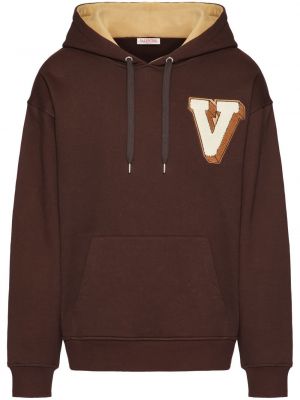 Hoodie Valentino Garavani brun