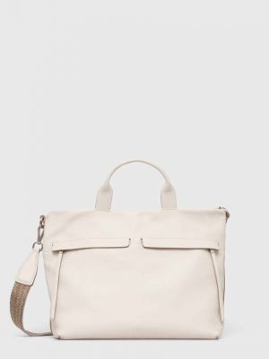 Кожаная сумка шоппер Gianni Chiarini белая