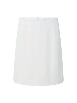 Mini spódniczka Calvin Klein biała