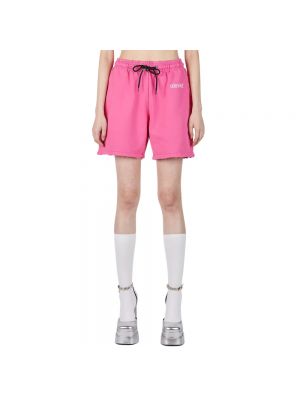 Shorts mit print Versace pink
