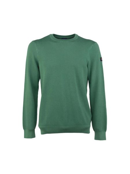 Sweatshirt mit rundem ausschnitt Paul & Shark grün