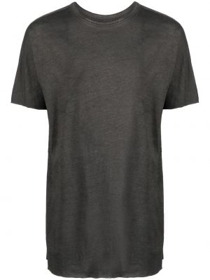 Bavlněné tričko Isaac Sellam Experience šedé