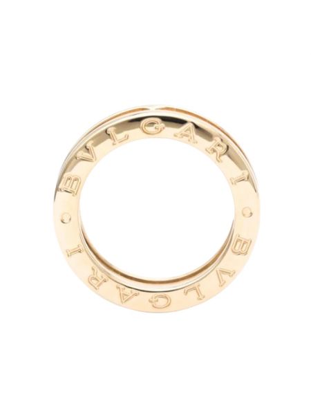 Złoty pierścionek z różowego złota retro Bvlgari Vintage
