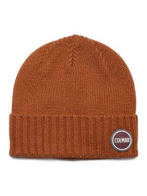Pomarańczowa dzianinowa czapka Colmar