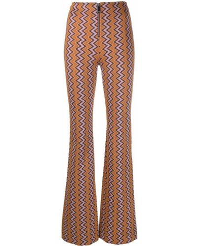 Pantalones con estampado M Missoni naranja
