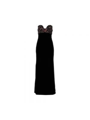 Sukienka długa Giorgio Armani czarna