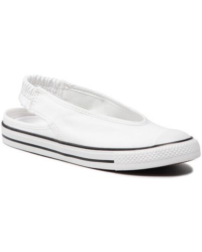 Bílé sandály s otevřenou patou Converse