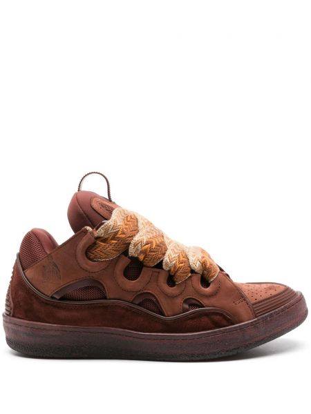 Snørebånd sneakers Lanvin brun