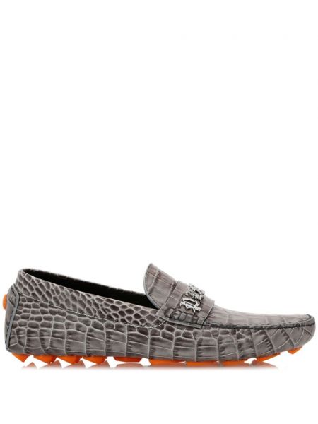 Δερμάτινα loafers Philipp Plein