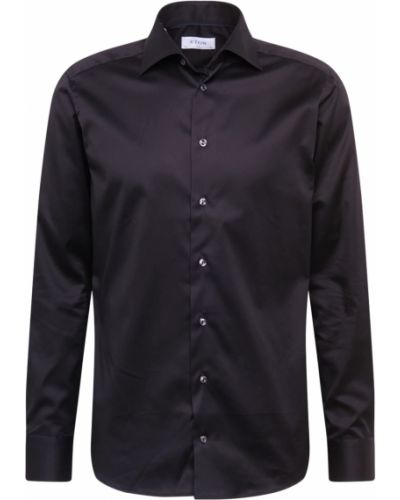 Košeľa Eton čierna