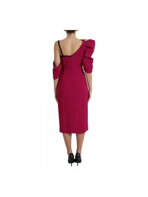 Vestido midi Dolce & Gabbana violeta