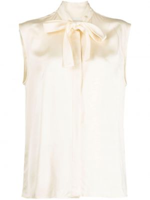 Блуза без ръкави Jil Sander бяло