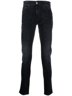 Slank stretch jeans Pt Torino svart