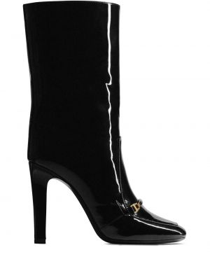 Členkové topánky Saint Laurent čierna