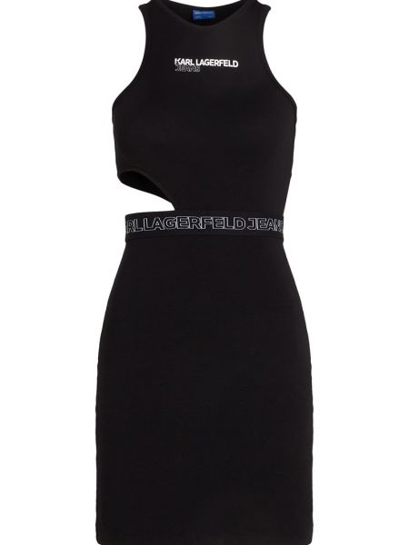 Sukienka Karl Lagerfeld Jeans czarna