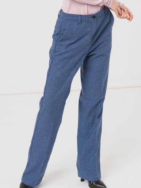 Шерстяные брюки United Colors Of Benetton синие