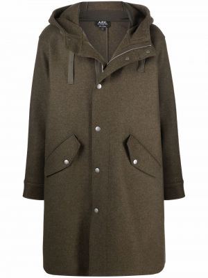 Kabát A.p.c. - zelená