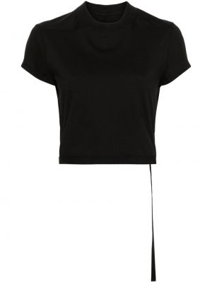 Kokvilnas t-krekls Rick Owens Drkshdw melns