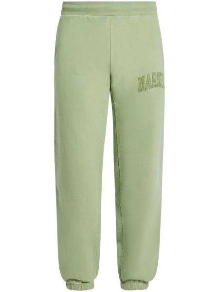 Pantaloni sport din bumbac Market verde