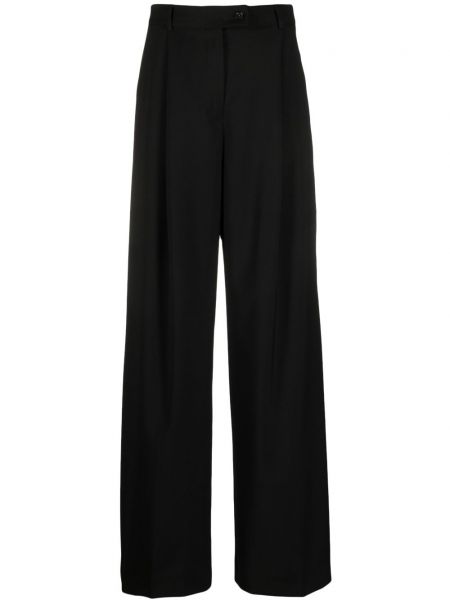 Pantalon plissé Sportmax noir