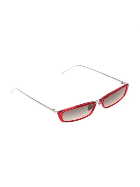 Okulary przeciwsłoneczne Linda Farrow czerwone