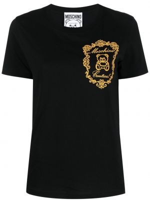 T-shirt Moschino svart