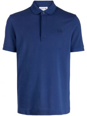Polo majica Lacoste modra