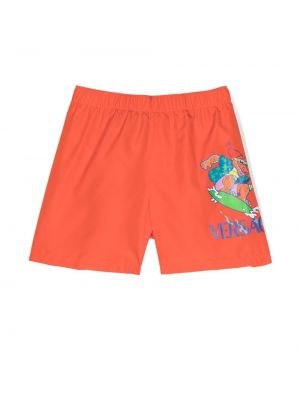 Shorts for piger Versace Kids orange